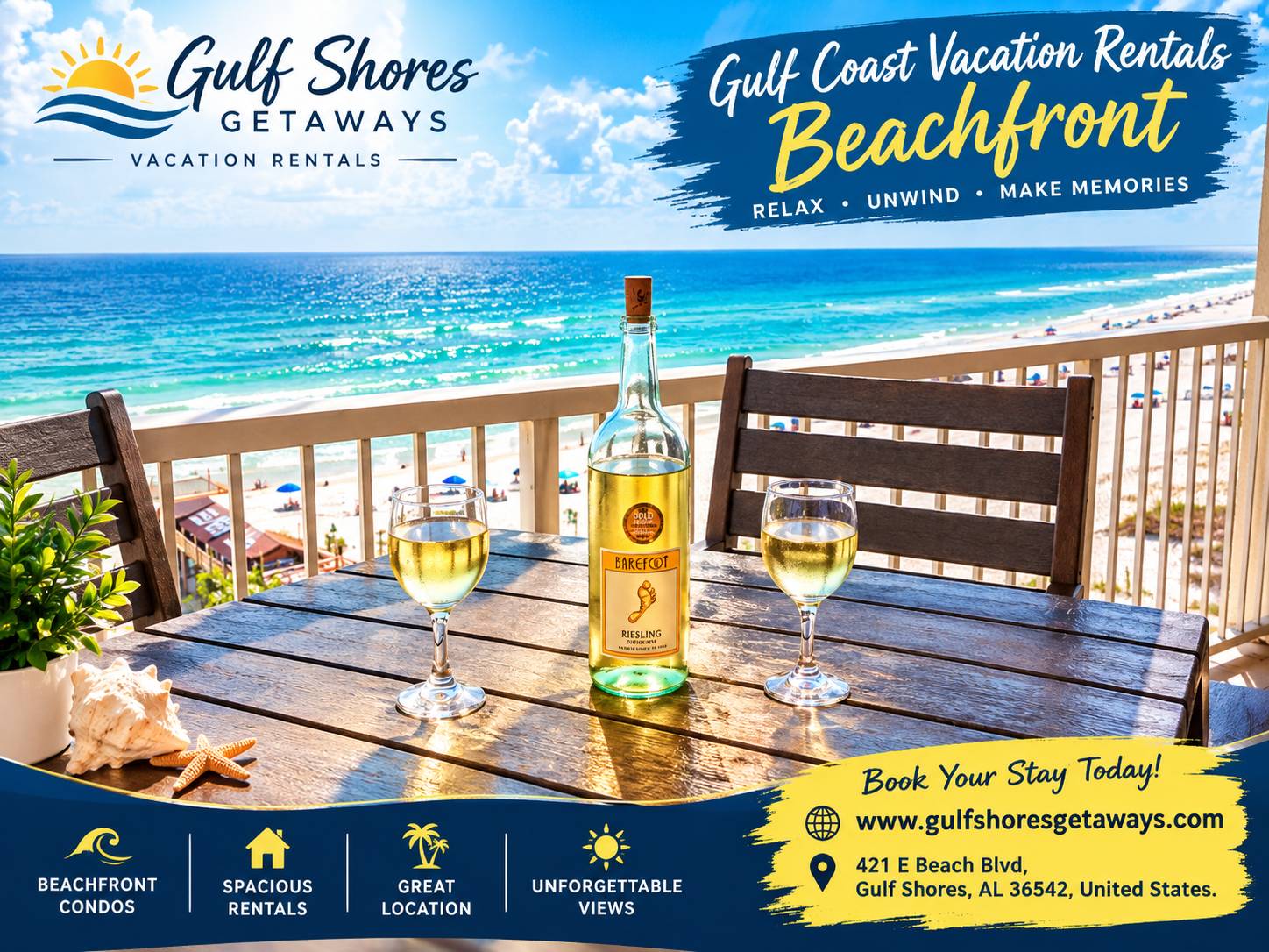 Gulf Coast Vacation Rentals Beachfront